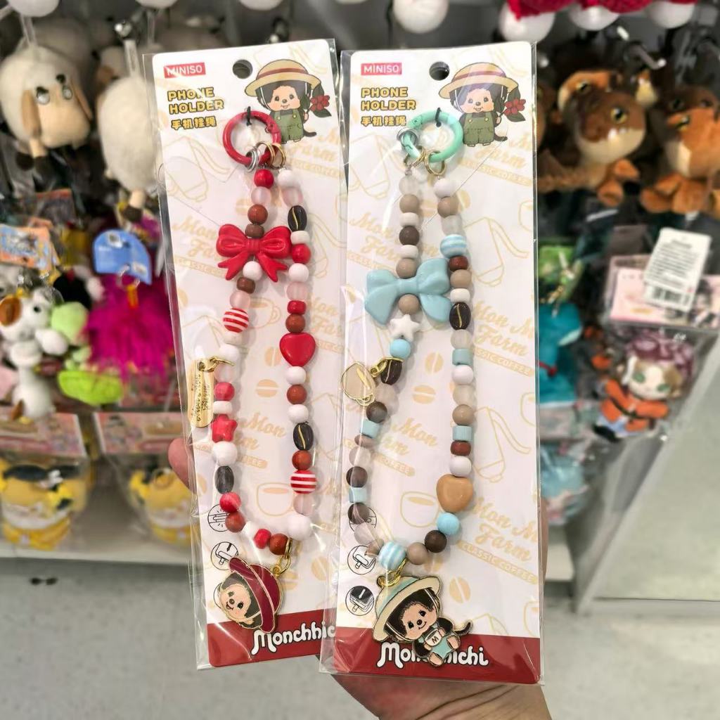 ห่วงโซ่โทรศัพท์ Miniso & Monchhichi