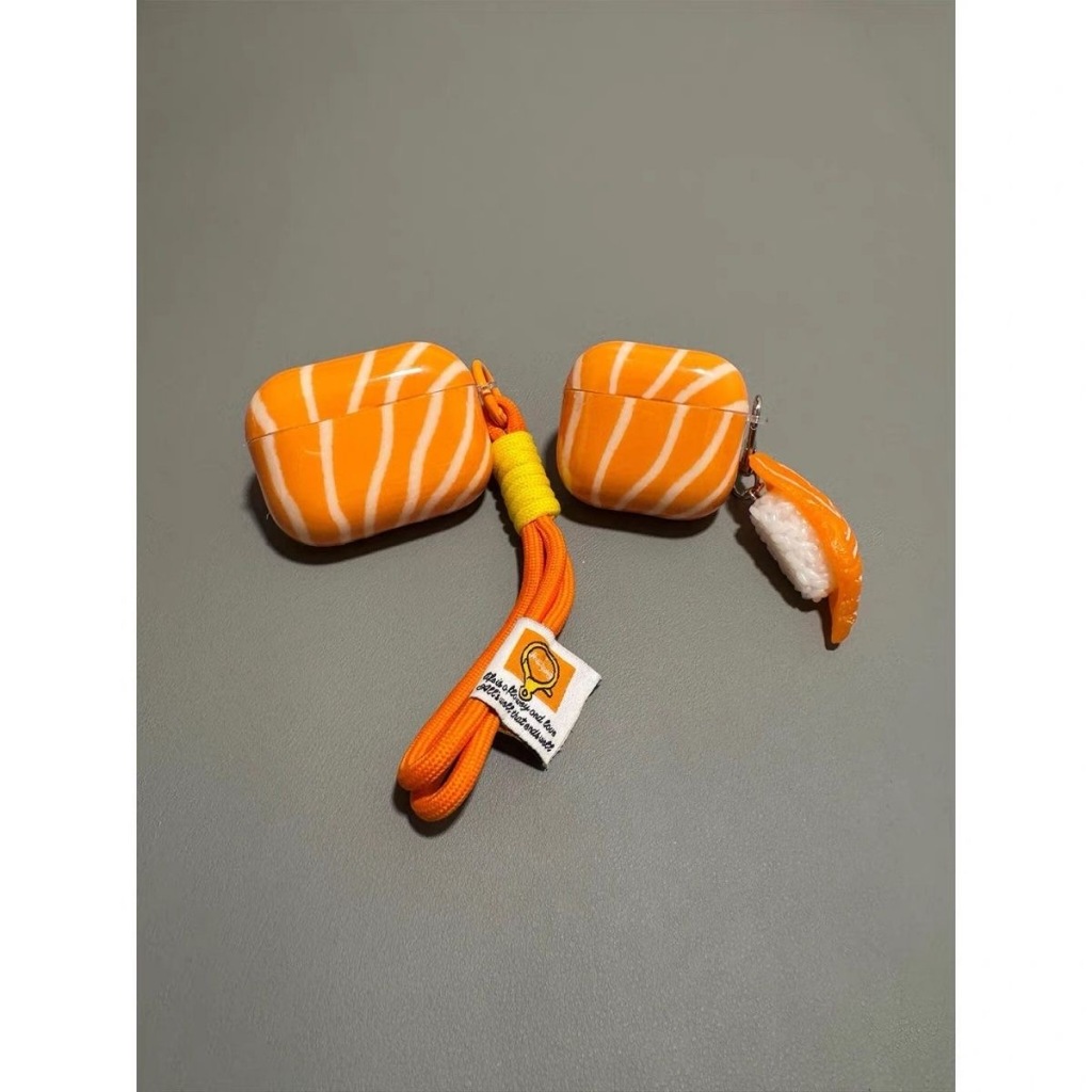 IMD Salmon เหมาะสําหรับ airpods pro3 เคสป้องกัน airpods4 เคสหูฟัง Apple รุ่นที่ 3 รุ่นที่ 2 pro2