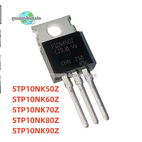 5PCS STP10NK60Z TO-220 P10NK60Z STP10NK50Z STP10NK70Z STP10NK80Z STP10NK90Z P10NK50Z P10NK70Z P10NK8