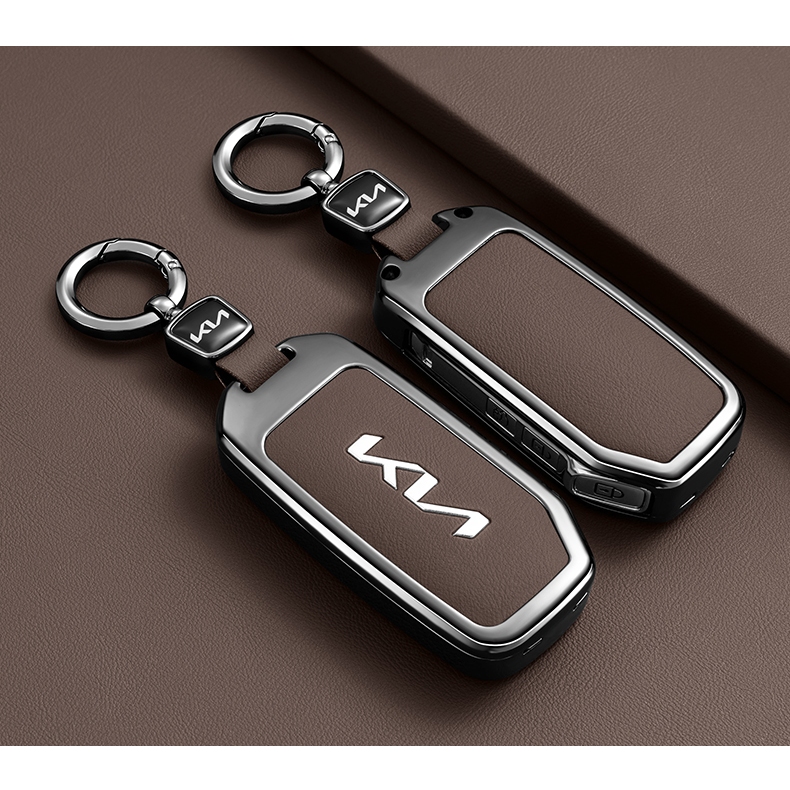 พร้อมส่ง Luxury เคสกุญแจรถ kia Mental ครอบเต็มตัว กันรอย กันกระแทก ไม่บดสัญญาณ สำหรับ Sonet 2025 K3 