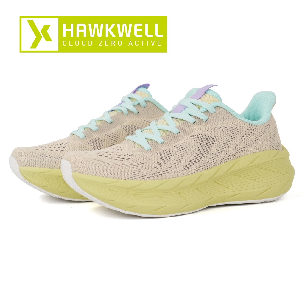 Hawkwell รองเท้าวิ่งน้ําหนักเบาของผู้หญิงรองเท้าผ้าใบระบายอากาศรองเท้ากีฬากันกระแทก-Orro/9756