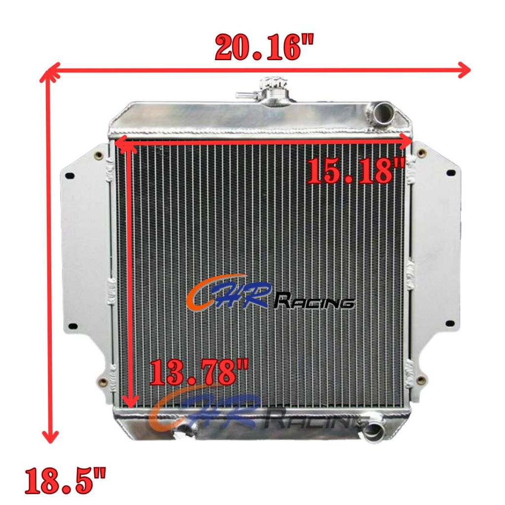 หม้อน้ําอลูมิเนียมสําหรับ 1984-1998 Suzuki Jimny Sierra F10A SJ410 SJ413 Samurai SJ JA JA51 G13 1.3L