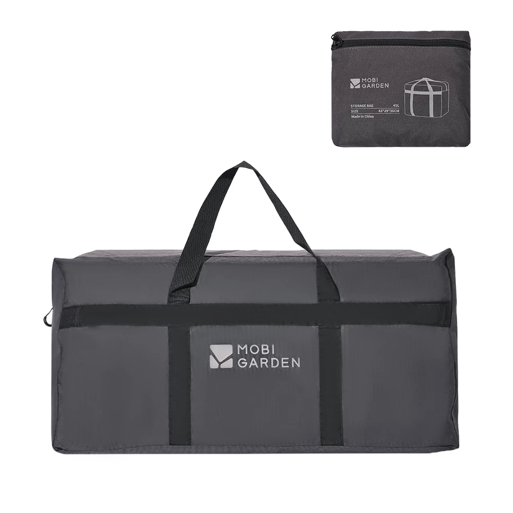 MOBI GARDEN กระเป๋าเก็บอุปกรณ์แคมป์ปิ้งความจุขนาดใหญ่ 45L/100L ทนทาน