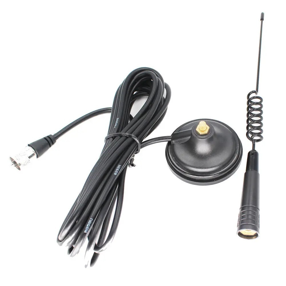 Mag-1345 26MHz 27MHZ CB เสาอากาศวิทยุ 4 เมตรสายฐานแม่เหล็กสําหรับ Albracht AE-6110 AC-001 CB-27 Citi