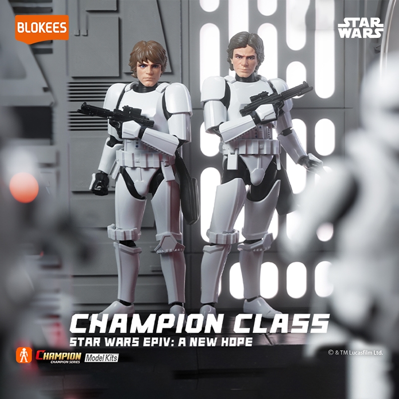 Blokees Figures StarWars Champion Class epiv A New Hope Stormtrooper Disguise Version CC03-04