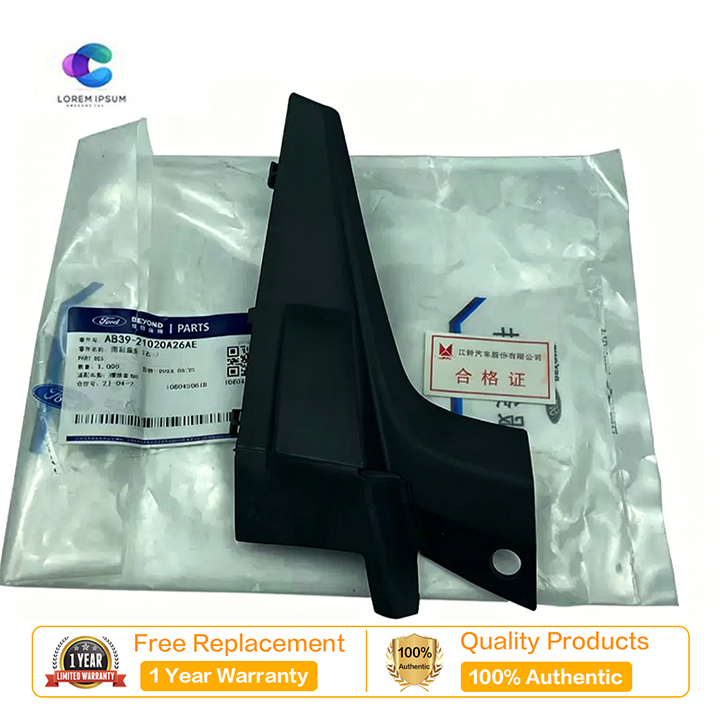 FORD RANGER T6 / T7 (GENUINE) WIPER ฝาครอบด้านข้าง / ฝาครอบกันลม > R/L - AB39-21-020A26AE /A27AE