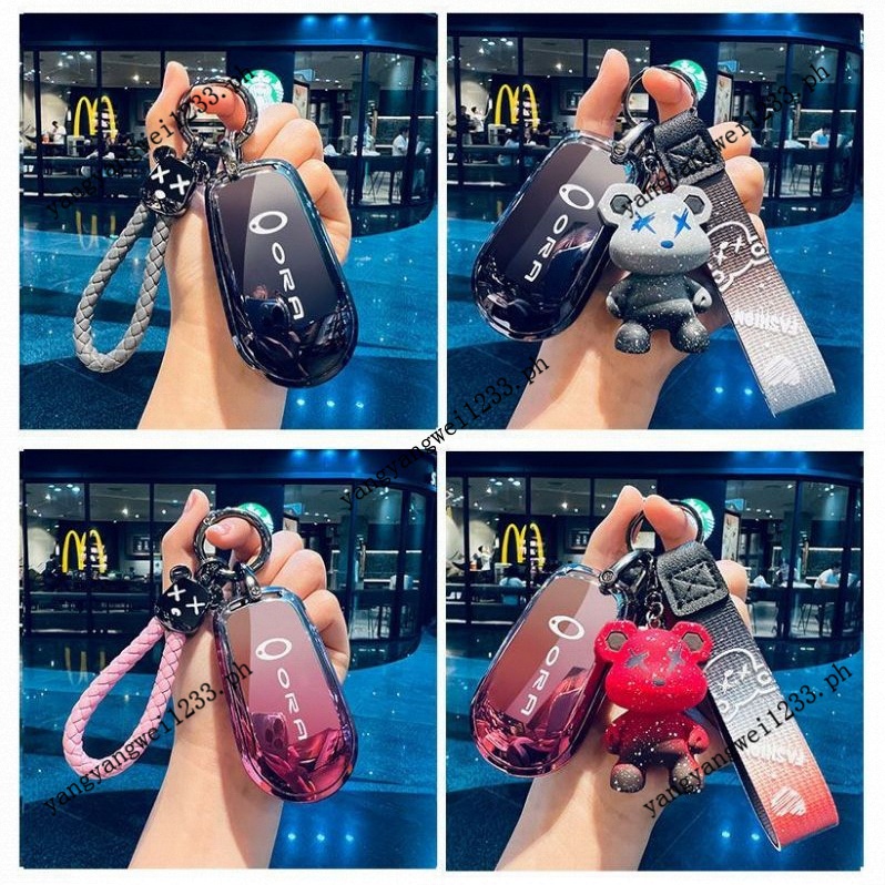 ZH อะไหล่รถยนต์ ORA 5 ฝาครอบกุญแจ กุญแจรถ Go เคสป้องกันแบบรวมทุกอย่าง