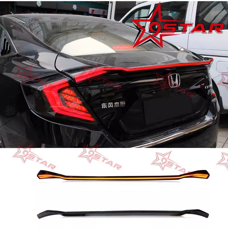 Plug and Play เหมาะสําหรับ HONDA 10th CIVIC fc 2016-2018 ไฟท้าย LED ชุดประกอบไฟท้าย