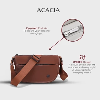ACACIA Atlas - กระเป๋าสะพายข้าง Crossbody ยูนิเซ็กส์ ผ้ากันน้ำ สายปรับได้ กระเป๋าใช้ทุกวัน