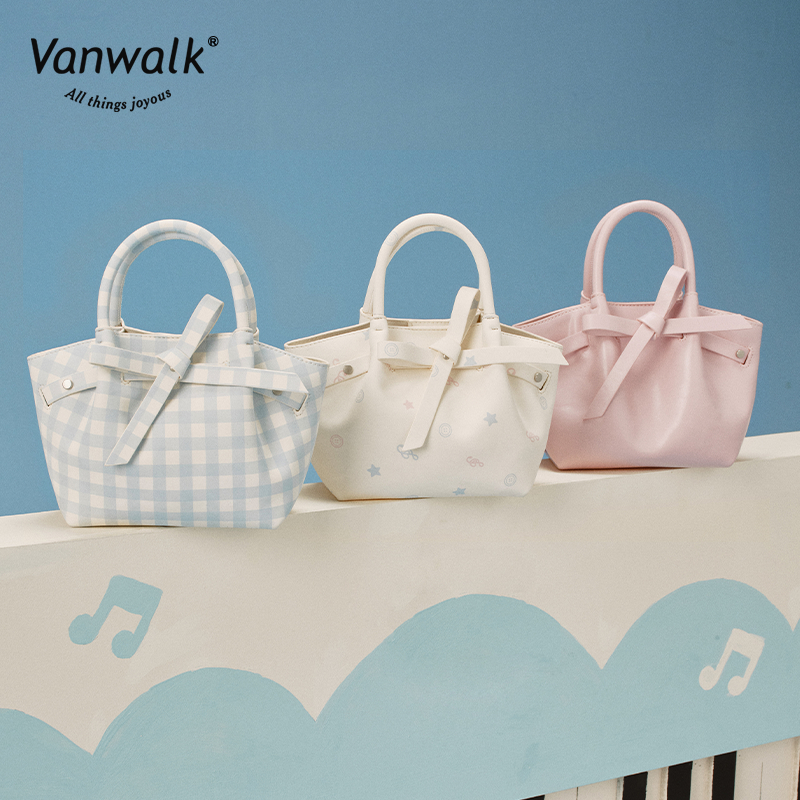VANWALK حقيبة يد سلة خضار للبنات V2907 — صورة 5