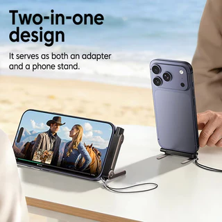 240W USB type-c Lightning อะแดปเตอร์ขาตั้งในตัวตัวแปลงแบบพับได้มัลติฟังก์ชั่นสําหรับโทรศัพท์