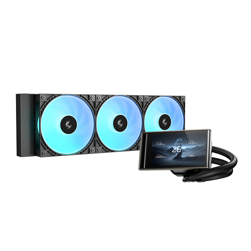 Deepcool LT360 VISION ARGB CPU AIO Cooler 360 มม.สําหรับ Intel LGA1155 LGA1700 AMD AM5 AM4