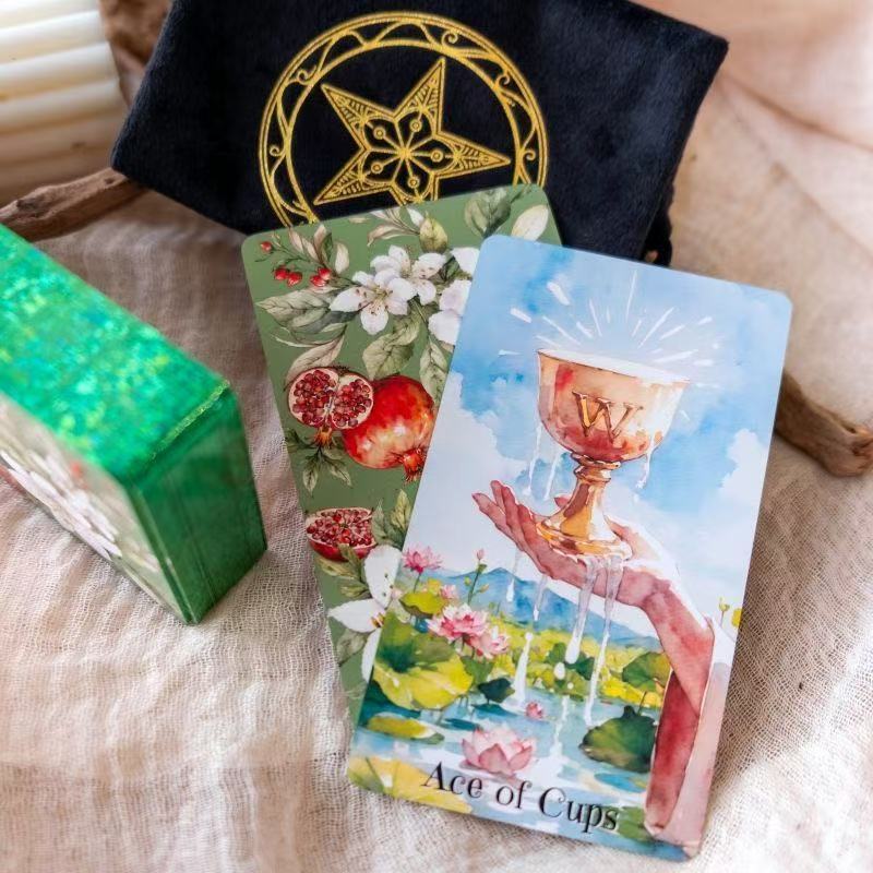 [ของแท้ดั้งเดิม] Vine Star Tarot โรแมนติก Watanabe Tarot Tarot การ์ดเกมกระดานภาษาอังกฤษ