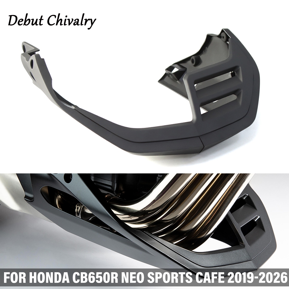อุปกรณ์เสริมรถจักรยานยนต์สําหรับ HONDA CB650R NEO SPORTS CAFE 2019-2026 รถจักรยานยนต์กันชนล่างป้องกัน CB 650 R เครื่องยนต์ด้านล่าง diffuser