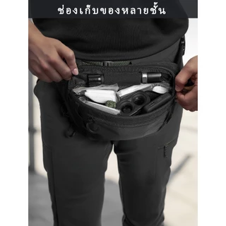 🎉จัดส่งจากกรุงเทพ🎉VOTAGOOกระเป๋าคาดเอวยุทธวิธี กระเป๋าเก็บของอเนกประสงค์ กระเป๋าคาดเอว ความจุใหญ่ 7 ลิตร(COD)ผ้าCordura 420D ทนทาน ซิปYKK หัวเข็มขัดDuraflex