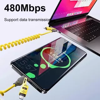 MOJUE อะแดปเตอร์ชาร์จเร็ว 65w usb type-c 3.0 2พอร์ตสําหรับ phone 8-16