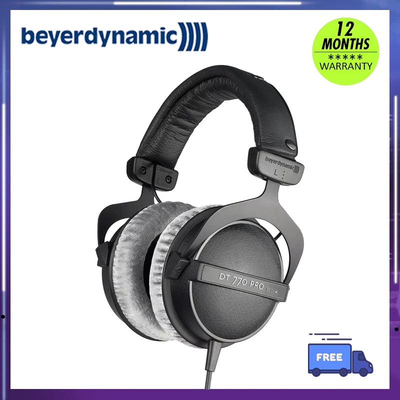 Beyerdynamic DT770 PRO Professional Monitor Oversize สําหรับสตูดิโอเพลงสตูดิโอสตูดิโอสตูดิโอสตูดิโอจ