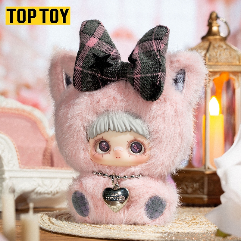 TOPTOY x MayMei May I Love You Series Plush Doll Blind Box ฟิกเกอร์สะสม มพวงกุญแจตุ๊กตาผ้า ของขวัญ ของขวัญวันเกิด