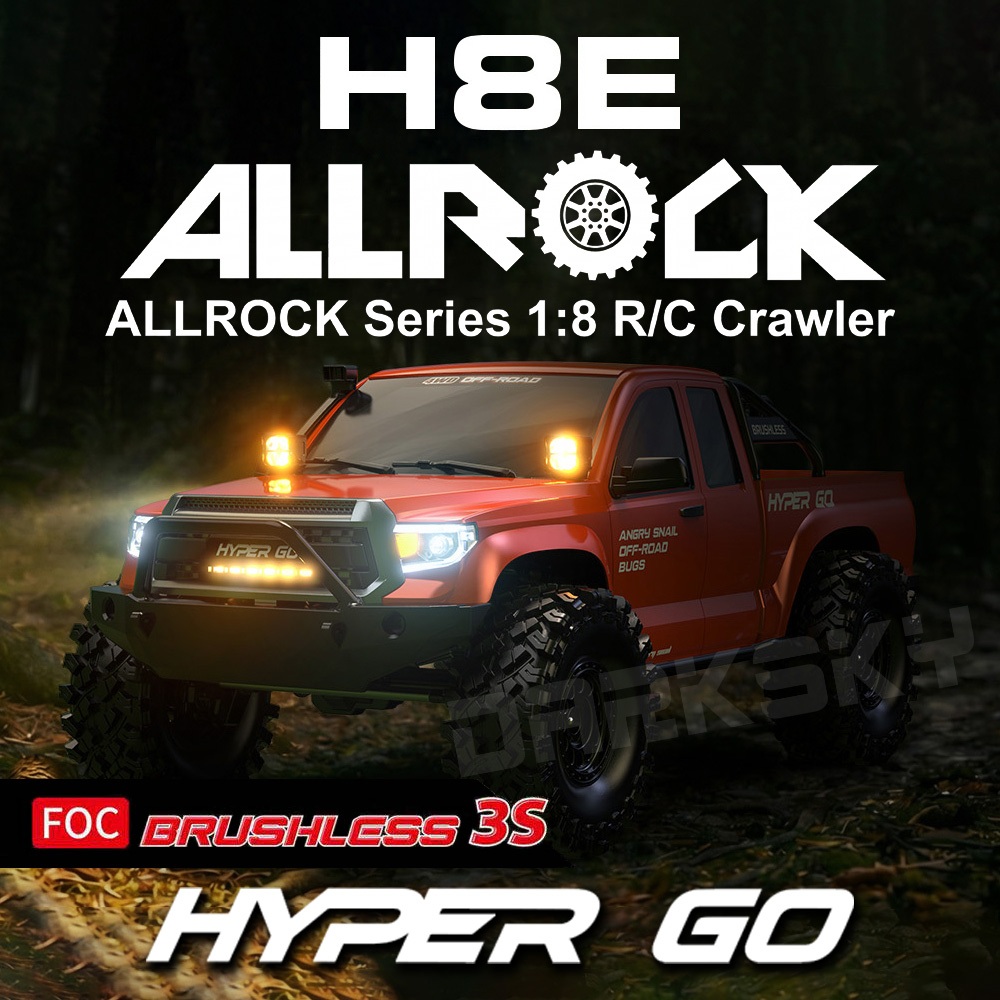 MJX HYPER GO H8E 3S Brushless RTR 1/8 RC รีโมทคอนโทรลไฟฟ้ารุ่นรถ Monster Off-Road Buggy ของเล่นเด็ก