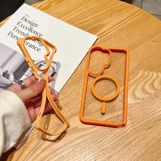 เคสโทรศัพท์กันกระแทกโปร่งใส 3-in-1 Anti-Yellowing ใช้งานร่วมกับ Samsung Galaxy S26 Ultra S25 S24 Ultra S23 Ultra A57 A16