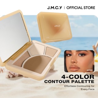 【Sculpt & Glow Kit】JMCY 3-in-1 Contour Palette Effortless Sculpting for a Naturally Defined Look Blendable Buildable Beginner-Friendly