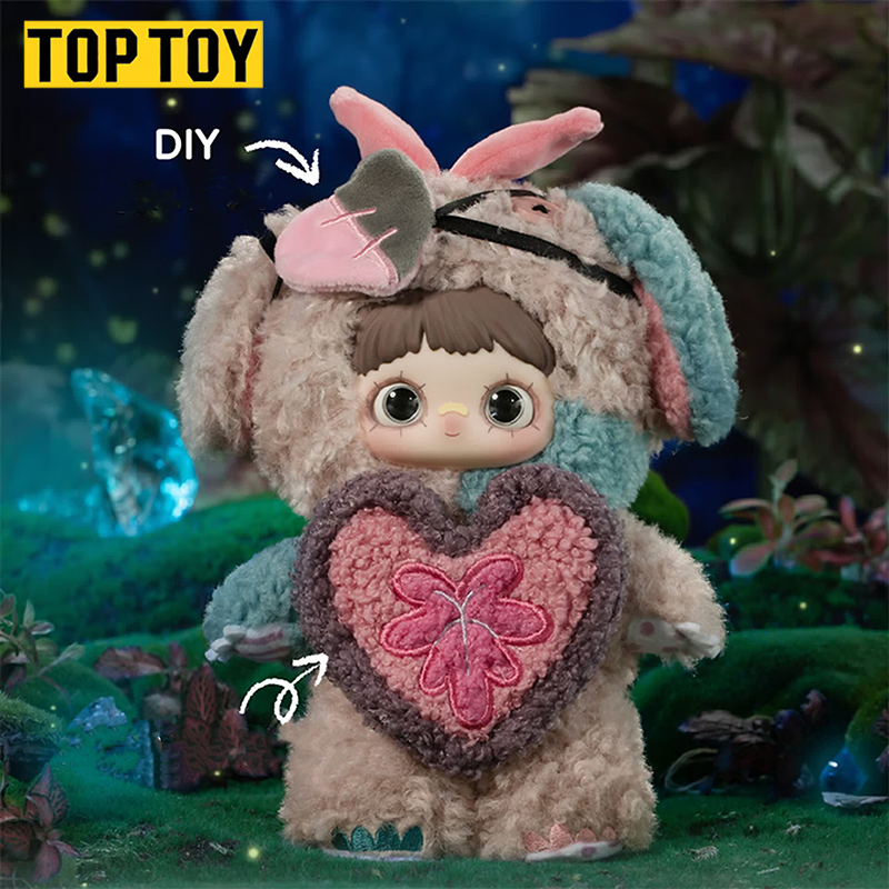 TOPTOY x MayMei-Symbiote Neverland Series Plush Doll Blind Box พวงกุญแจตุ๊กตาผ้า ของขวัญวันเกิด ของขวัญ พวงกุญแจตุ๊กตา Gifts