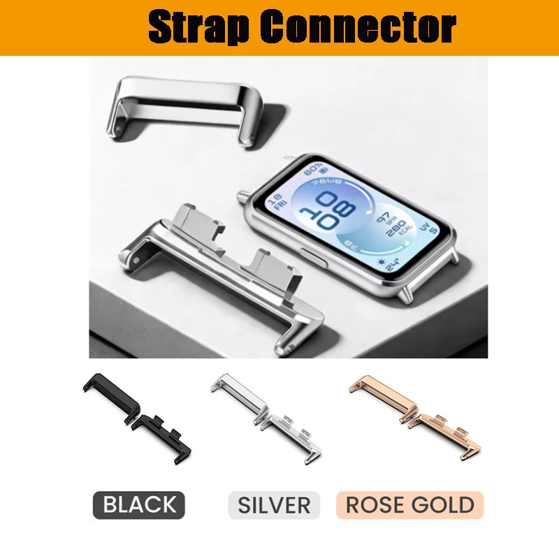 อะแดปเตอร์สําหรับ Huawei Band 11 / 11 Pro สายนาฬิกาสร้อยข้อมือ 316L อุปกรณ์เสริมสแตนเลส Huawei 11Pro 18 มม.ความกว้าง