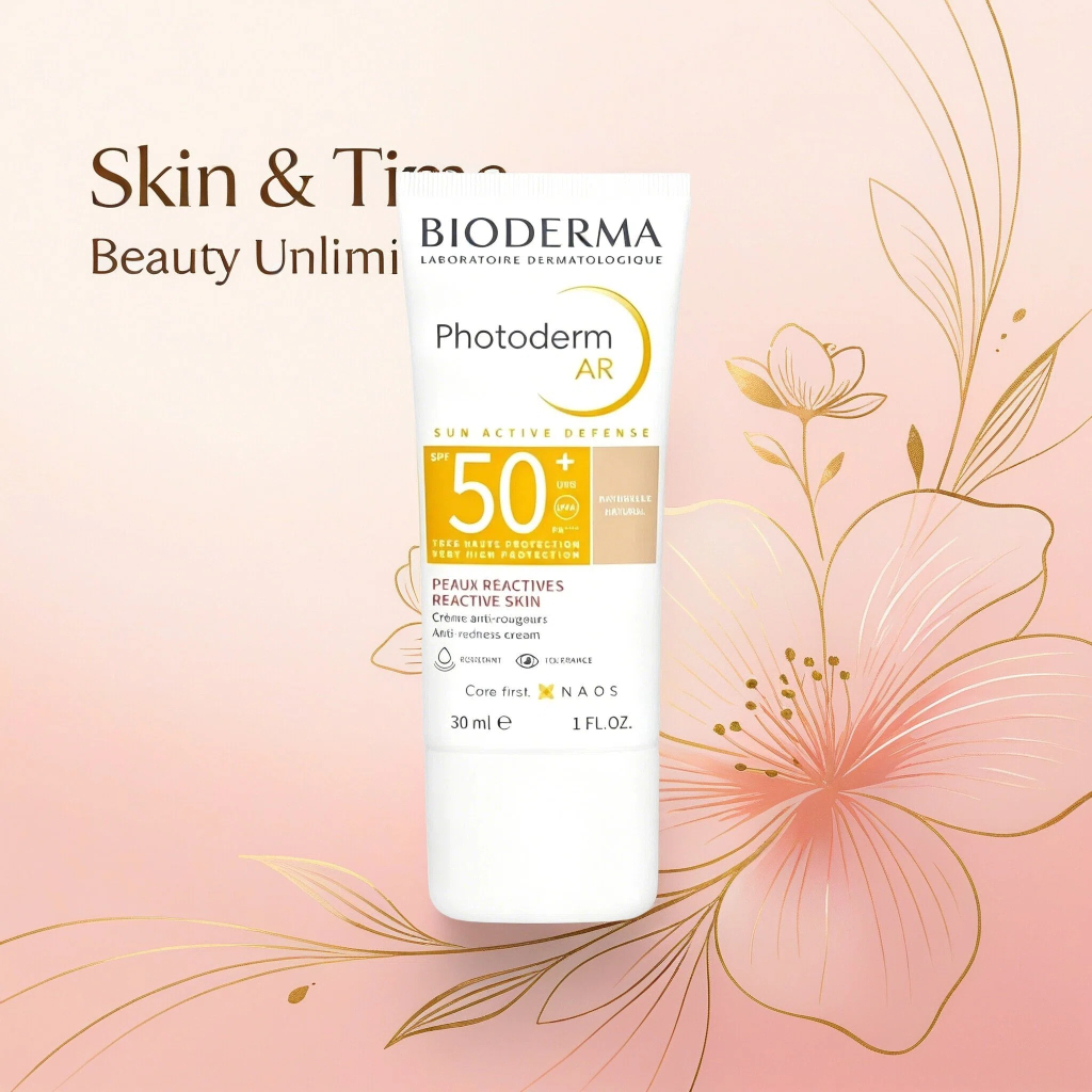 ขายแฟลช | Bioderma Photoderm AR SPF50+ 30ml ครีมกันแดด Anti-Redness สําหรับฟื้นฟูผิว