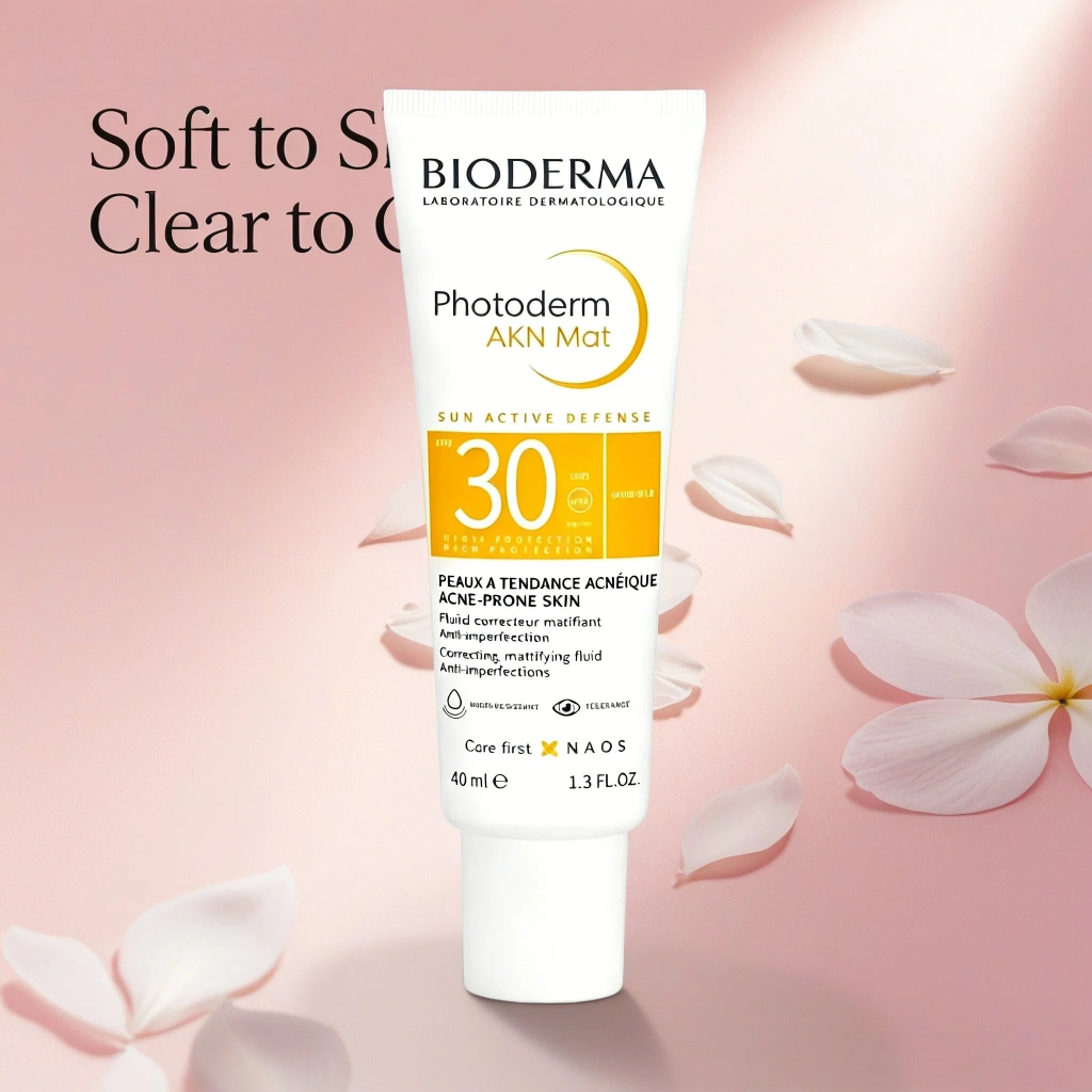 ขายแฟลช | Bioderma Oil-Free Sunscreen SPF30 40ml, ควบคุม Shine & ป้องกันการฝ่าวงล้อม