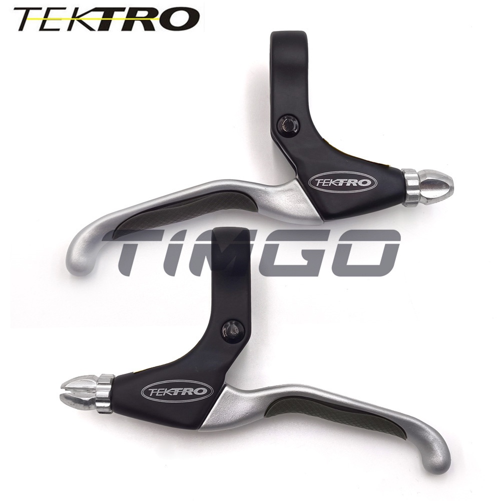 Tektro MTB CL530 คันเบรคสําหรับ V-เบรค Mechanical Disc เบรค City Trekking จักรยานเสือภูเขาพร้อมที่จับยาง