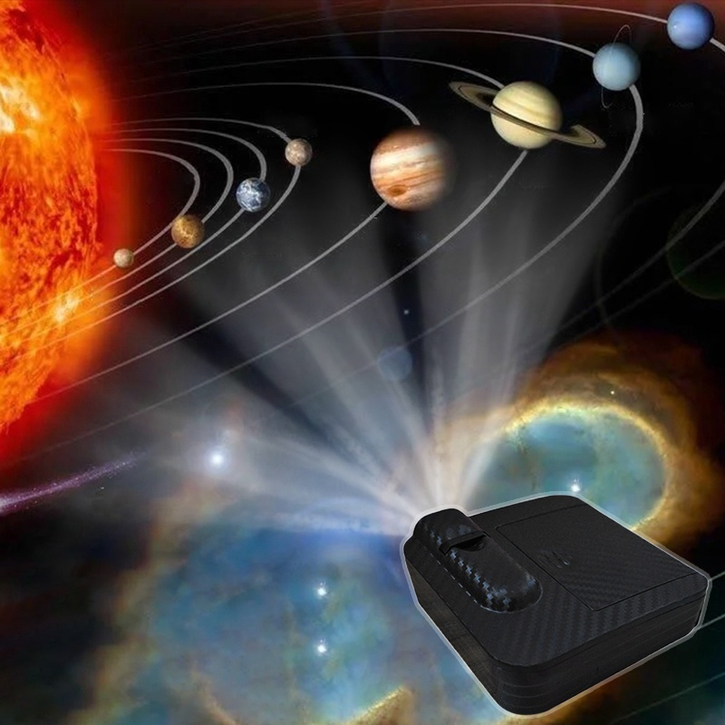 LUMINOUS ART Aurora Moon Galaxy Projection Lamp Creative รูปที่ 4