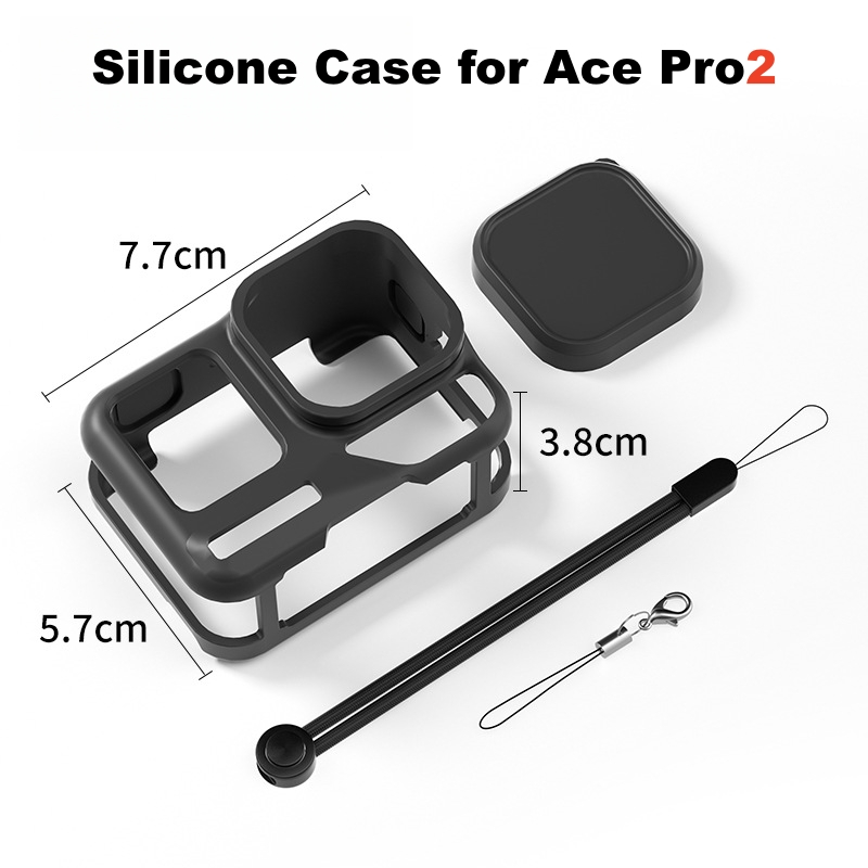 Insta360 Ace / Ace Pro เคสซิลิโคน ป้องกันเลนส์กล้อง กันฝุ่น อุปกรณ์เสริม สําหรับ Insta360 Ace Insta3