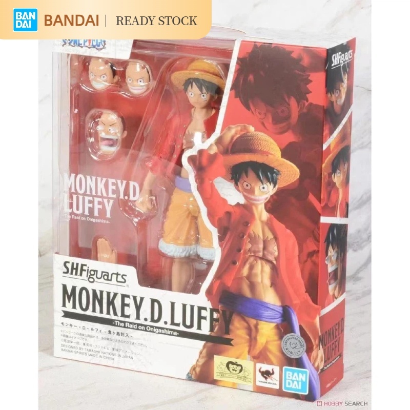 [คลังสินค้าพร้อม] BANDAI SHF One Piece Monkey D Luffy Movable