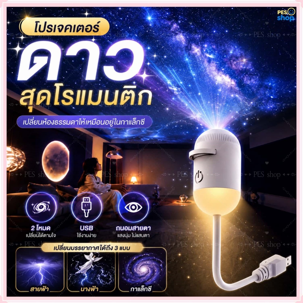 โปรเจคเตอร์ท้องฟ้าเต็มไปด้วยดวงดาวขนาดเล็กขนาดเล็กเหมาะสําหรับห้องนั่งเล่นฉากห้องนอน; ไฟกลางคืนก่อนนอนโปรเจคเตอร์ท้องฟ้าเต็มไปด้วยดวงดาวโหมดคู่แสงอ่อนบรร