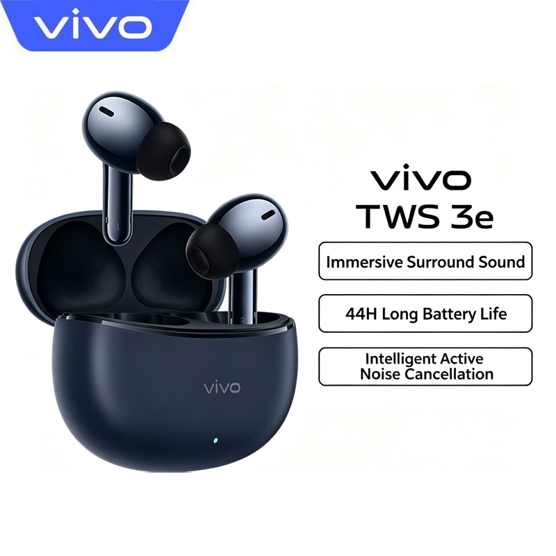 VIVO TWS 3e In Ear Bluetooth Earbuds Smart ANC Low Latency HD Call Gaming Headphones
