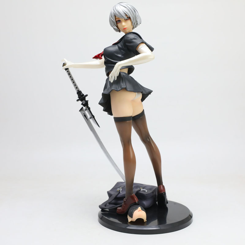 30 ซม.อะนิเมะ Gk Nier Automata Yorha ไม่มี 2 ประเภท B Pvc รูปขายส่งสะสมรูปปั้นเดสก์ท็อปเครื่องประดับสําหรับผู้ใหญ่อะนิเมะเกมสะสม