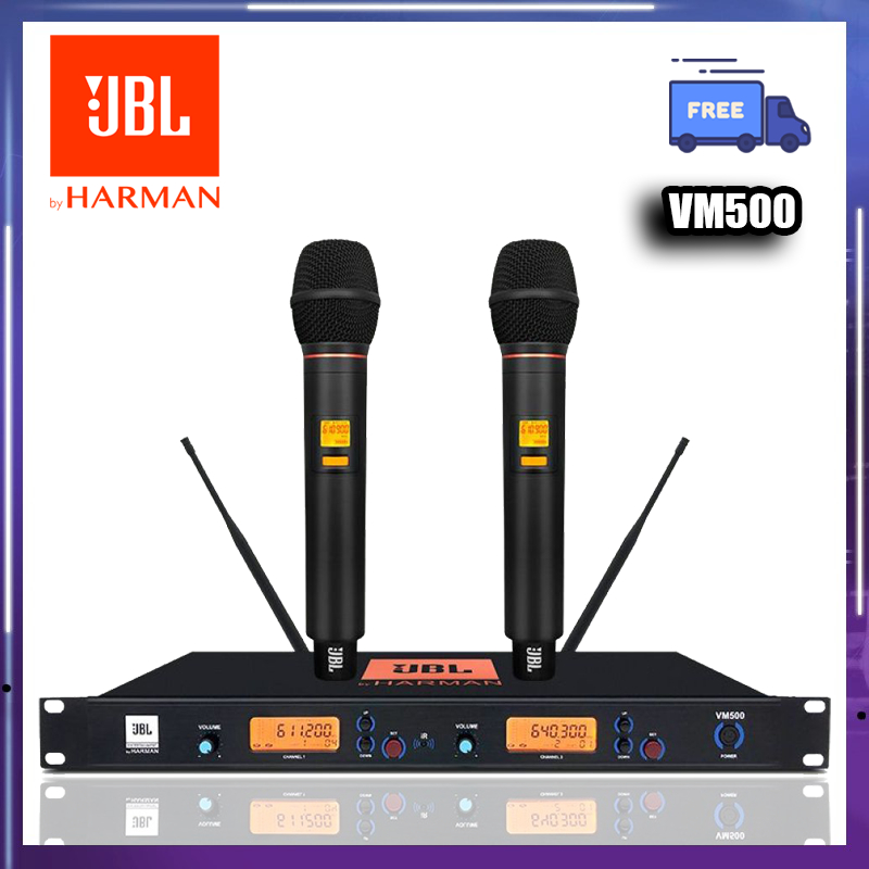 สําหรับ JBL VM500 UHF ไมโครโฟนไร้สายแบบมือถือระดับมืออาชีพเหมาะสําหรับคาราโอเกะและการแสดงบนเวที