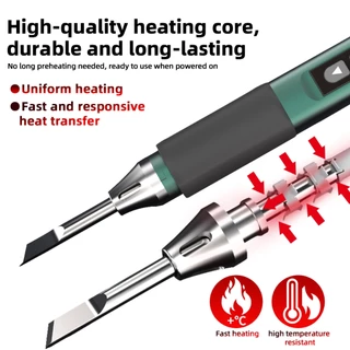 ZOYI T12 Portable Soldering Iron USB-C Fast Charging Electric Soldering Tool for Repair