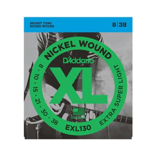 สายกีต้าร์ไฟฟ้า D'addario Nickel Round Wound รุ่นEXL 6 7 8 สาย daddario 10-46 EXL110
