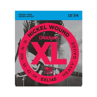 สายกีต้าร์ไฟฟ้า D'addario Nickel Round Wound รุ่นEXL 6 7 8 สาย daddario 10-46 EXL110