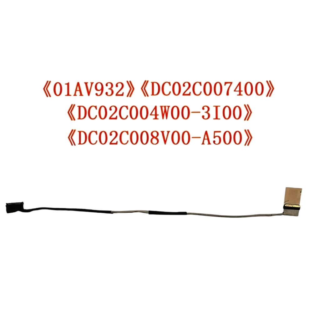สาย LCD แล็ปท็อปใหม่สําหรับ Lenovo X250 X240 X240S DC02C003I00