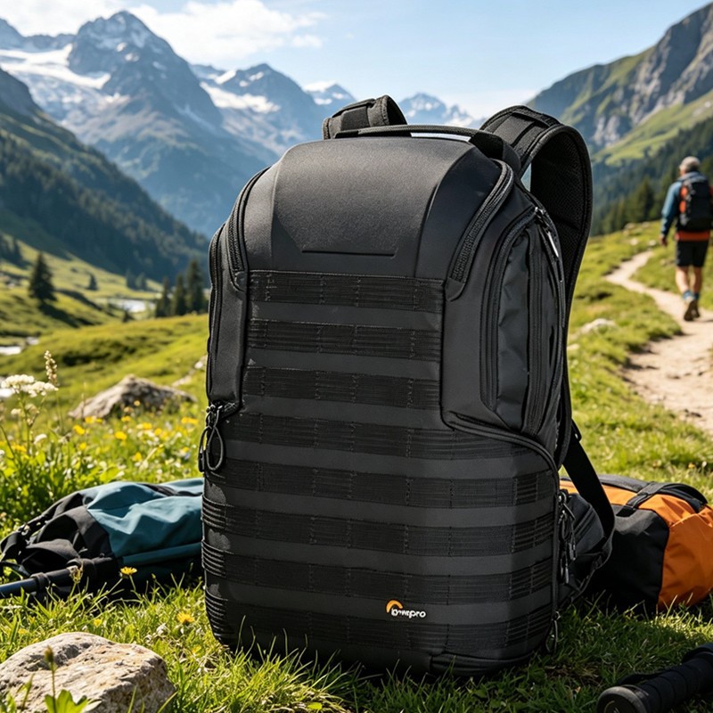 กระเป๋ากล้อง Lowepro ProTactic BP 450 AW II กล้อง DSLR กระเป๋าเป้สะพายหลังการถ่ายภาพแล็ปท็อป Drone ก