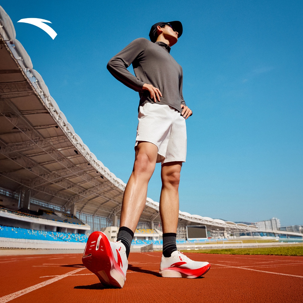 ANTA ผู้ชายกีฬารองเท้าวิ่ง Cushioned Rebound Shock รูปที่ 7