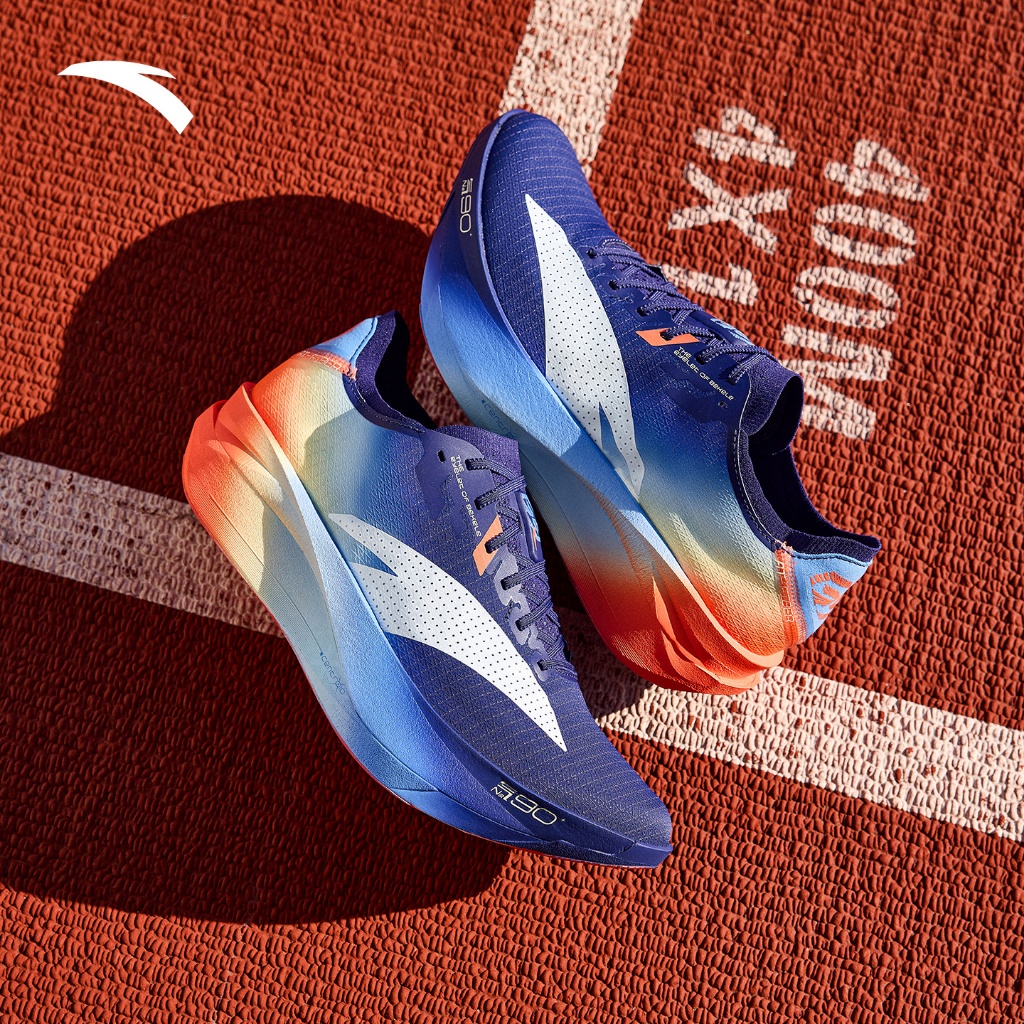 ANTA ผู้ชายกีฬารองเท้าวิ่ง Cushioned Rebound Shock รูปที่ 8