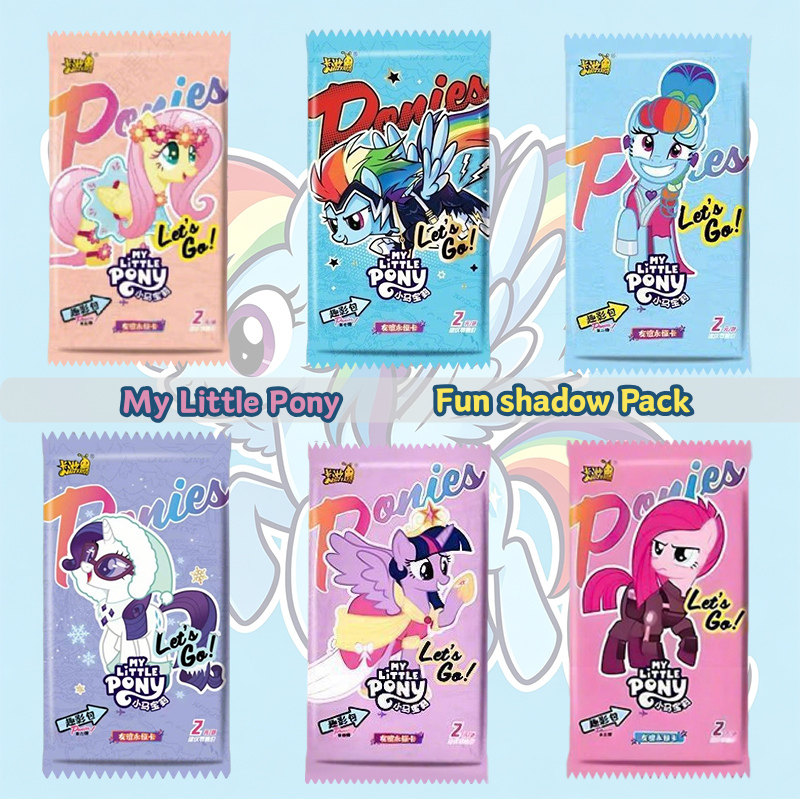 My Little Pony Kayou Fluttershy หายาก CR/UGR/UR MLP card ของสะสมอนิเมะ ของขวัญให้แฟน-1ซอง