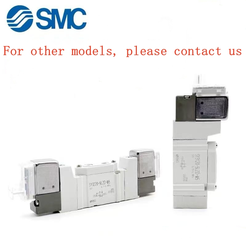 SMC Solenoid วาล์ว SY3120 3220 3320 3420-5LZD GZE MZD LZ MD GZ-M5 C4