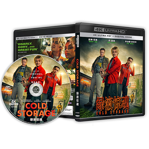 [ภาษาอังกฤษ] Blu-ray HD Movie 4K UHD 1080P Cold Storage(4K)