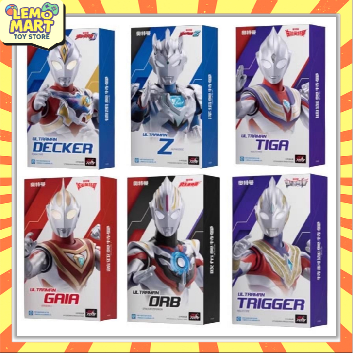 Assortment 26-in-1 ZT อุลตร้าแมนกีด ฟิกเกอร์แอคชั่น ขยับได้และมีไฟ รุ่นของเล่นสะสม พร้อมส่ง
