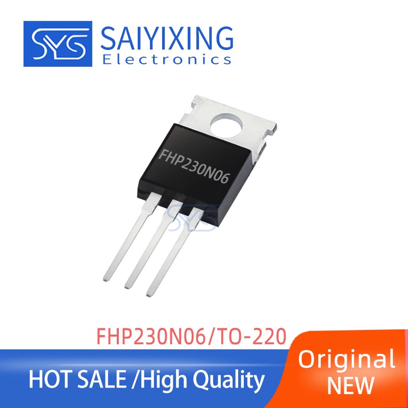 5pcs FHP230N06 Original 230A 60V TO-220 DC-DC อินเวอร์เตอร์ Synchronous Rectifier ทรานซิสเตอร์ MOSFE