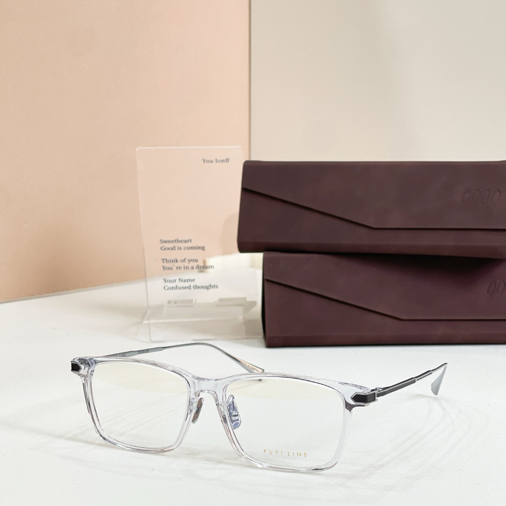 [คุณภาพสูง] 999.9 x PUYI แว่นตา PL-305 Cat Eye Shape แฟชั่นกรอบออปติคอลเหมาะสําหรับผู้ชายผู้หญิง